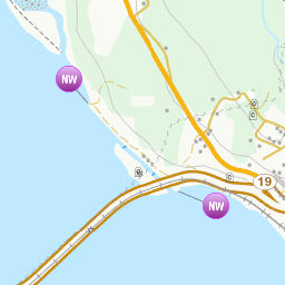 Zones affectées par le message