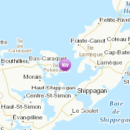 Zones affectées par le message