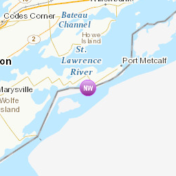Zones affectées par le message