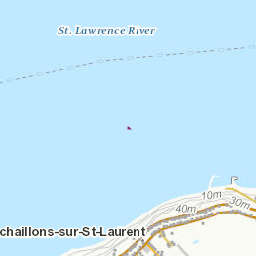 Zones affectées par le message