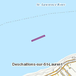 Zones affectées par le message
