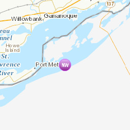 Zones affectées par le message