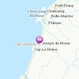Zones affectées par le message