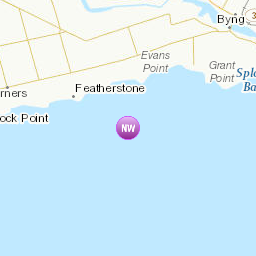 Zones affectées par le message
