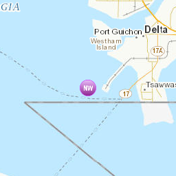 Areas affected by the message