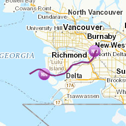 Areas affected by the message