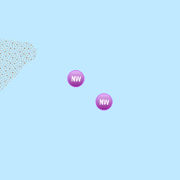 Zones affectées par le message