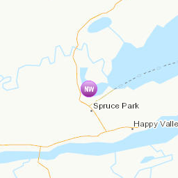 Areas affected by the message