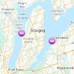 Areas affected by the message