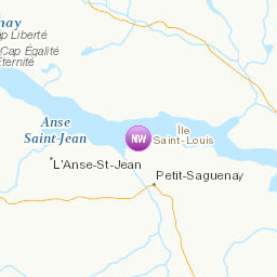 Areas affected by the message