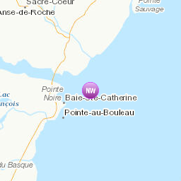Areas affected by the message