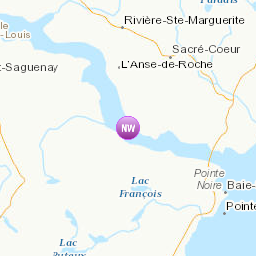 Areas affected by the message