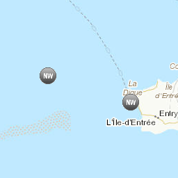 Areas affected by the message