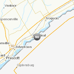 Areas affected by the message