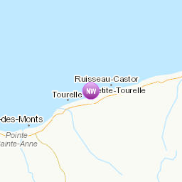 Zones affectées par le message