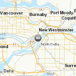 Areas affected by the message