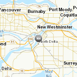 Areas affected by the message