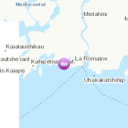 Areas affected by the message