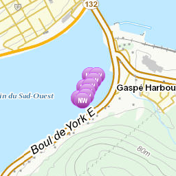 Areas affected by the message