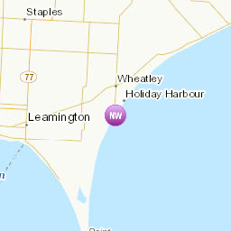 Areas affected by the message