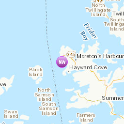 Areas affected by the message