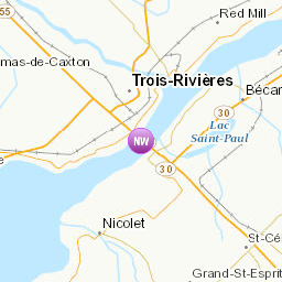 Areas affected by the message