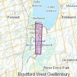 Areas affected by the message