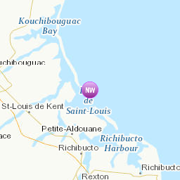 Areas affected by the message