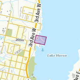 Areas affected by the message