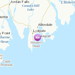 Areas affected by the message