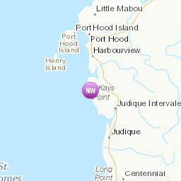Areas affected by the message