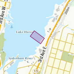 Areas affected by the message