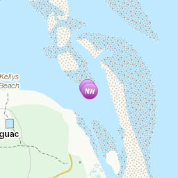 Areas affected by the message
