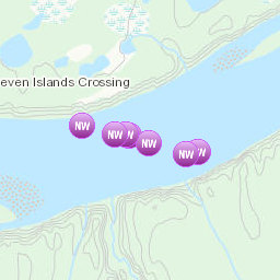 Areas affected by the message