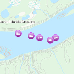 Areas affected by the message