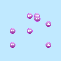 Areas affected by the message
