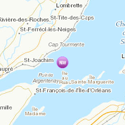 Areas affected by the message