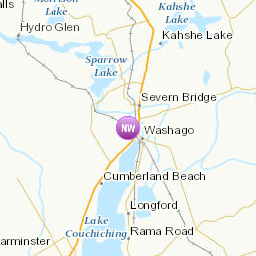 Areas affected by the message