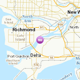 Areas affected by the message