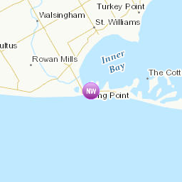 Areas affected by the message