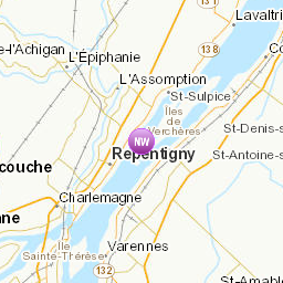 Areas affected by the message