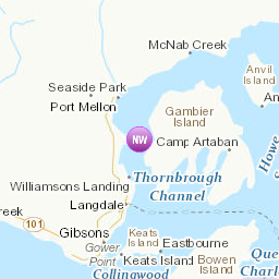 Areas affected by the message