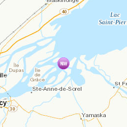 Areas affected by the message