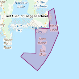 Zones affectées par le message